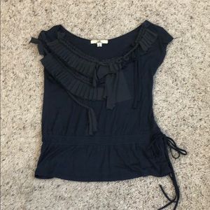 YA Los Angeles top in navy